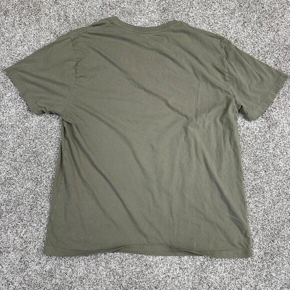 Hurley Mens T Shirt XL Green Olive Set of Two Beach Bundle‎ Crew Cotton Graphic - Picture 5 of 15